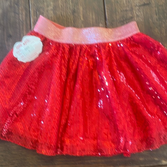 LIPSTICK girl’s sequin skirt NWT Size 6 - Picture 4 of 6